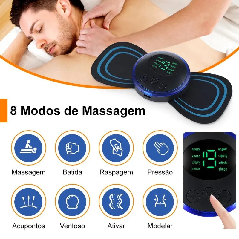 Mini massageador elétrico