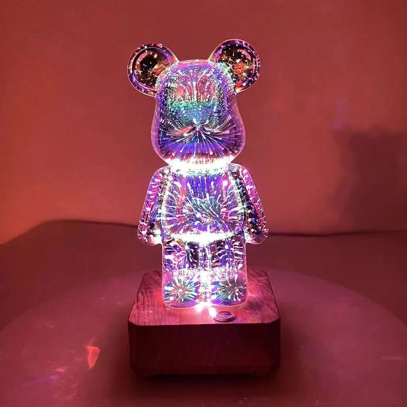 Urso de Led Decorativo 3D